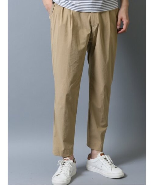 アレキサンダージュリアン マルチコントロール セットアップ ツータックパンツ ベージュ