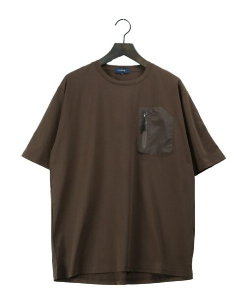 タカキュー ストレッチ吸水速乾 セットアップ クルーネック半袖Tシャツ