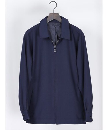 タカキュー ツイルストレッチ ZIPシャツアウター