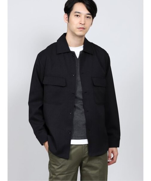 タカキュー ストレッチ ウールライク CPOアウター