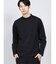 レノマ オム ストレッチ モックネック長袖Tシャツ