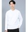 レノマ オム ストレッチ モックネック長袖Tシャツ