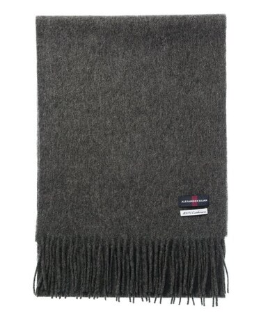 アレキサンダージュリアン ウォッシャブル カシミヤマフラー