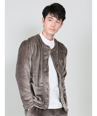 【WEB限定】快適 セットアップ フリース カーディガン