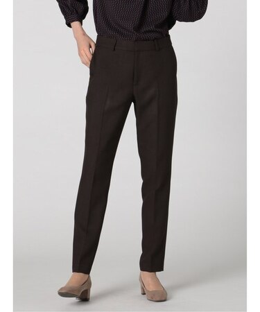 アレキサンダージュリアン シャークスキン セットアップ テーパードパンツ こげ茶