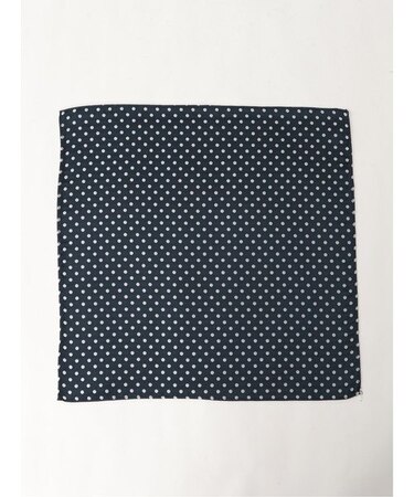 タカキュー シルク ドット柄チーフ