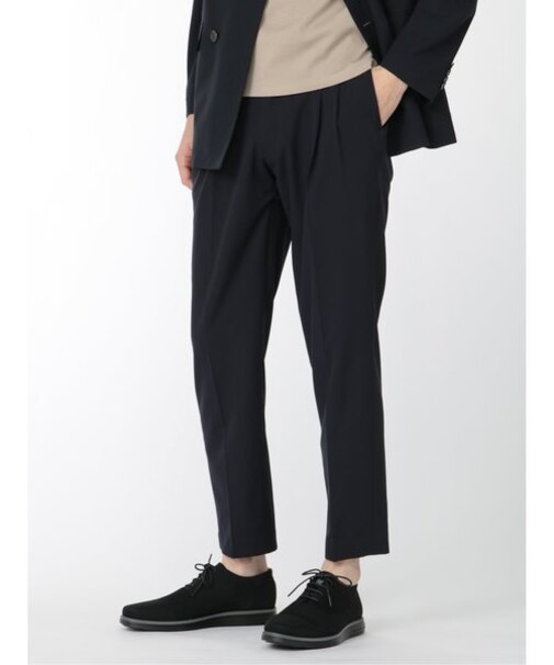 アレキサンダージュリアン 軽量リップストップ セットアップ 2タックパンツ