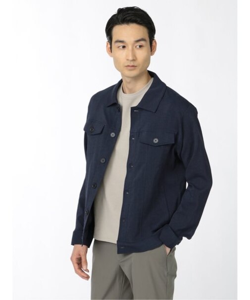 タカキュー ストレッチ トラッカージャケット