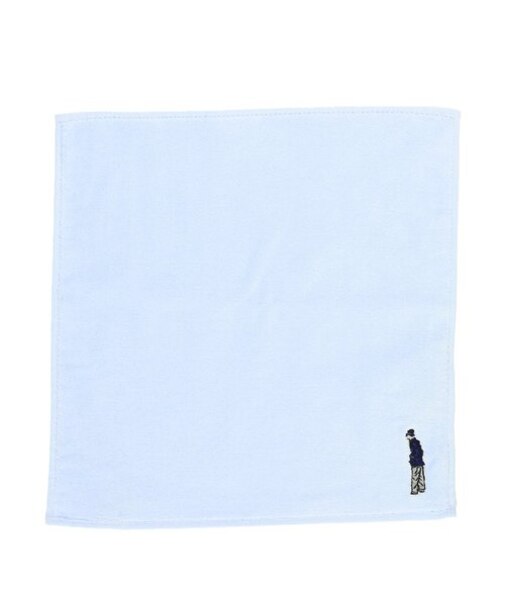 アレキサンダージュリアン 今治タオルハンカチ 無地 刺繍入り