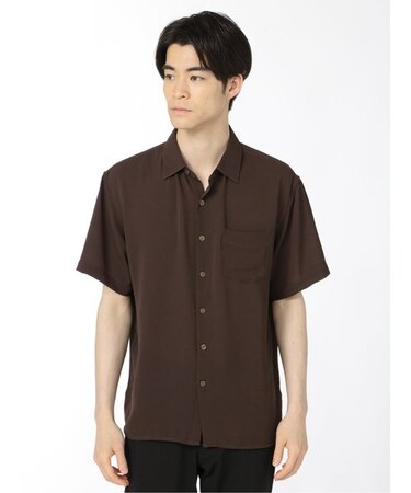 ウィルクスバシュフォード アムンゼン レギュラーカラー半袖シャツ