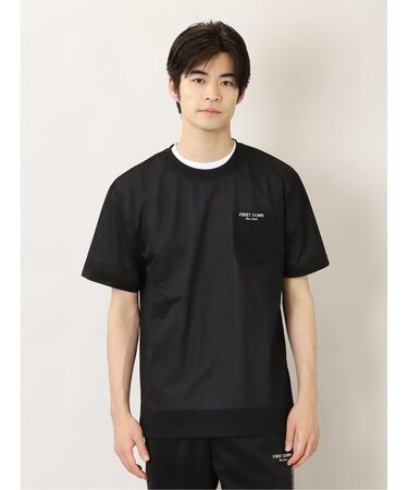 【WEB限定】ファーストダウン/FIRST DOWN 超軽量 鹿の子 半袖Tシャツ