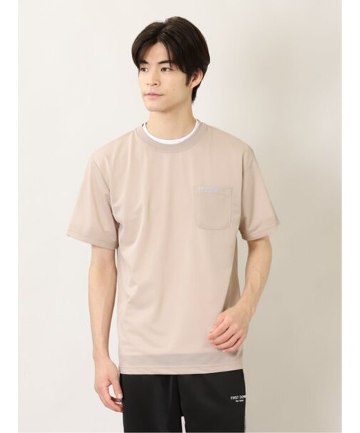【WEB限定】ファーストダウン/FIRST DOWN 超軽量 鹿の子 半袖Tシャツ