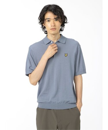 ライル&スコット/LYLE&SCOTT 綿天竺ニット 半袖ポロ