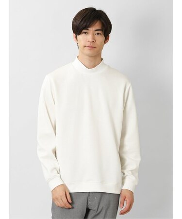 タカキュー SOFT CUSHION モックネック 長袖プルオーバー