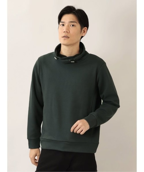 タカキュー WONDER WARM クロスネック 長袖プルオーバー