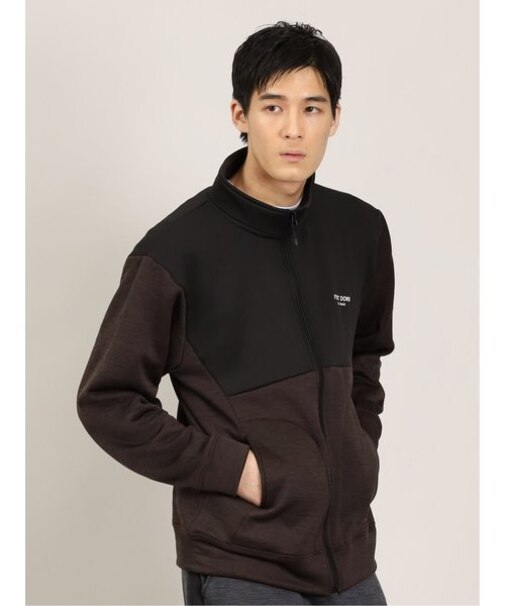 【WEB限定】ファーストダウン/FIRST DOWN ストレッチフリース スタンドアウター(セットアップ可能)