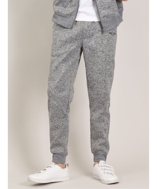 【WEB限定】ファーストダウン/FIRST DOWN 杢ニットフリース パンツ(セットアップ可能)