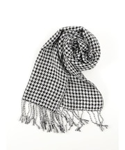 タカキュー グレンチェック&チドリ マフラー