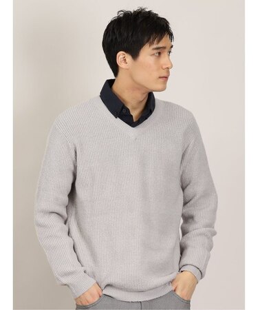 タカキュー タムヤーン Vネックニット