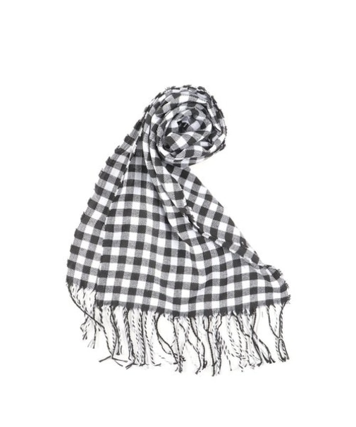 タカキュー ギンガムチェック マフラー