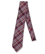 エコペット/ECO PET チェック柄 レギュラータイ 8.0cm幅