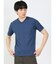 リンクスジャガード Vネック半袖Tシャツ