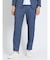 TechDenim スリムフィット ノータックパンツ 青(セットアップ可能)