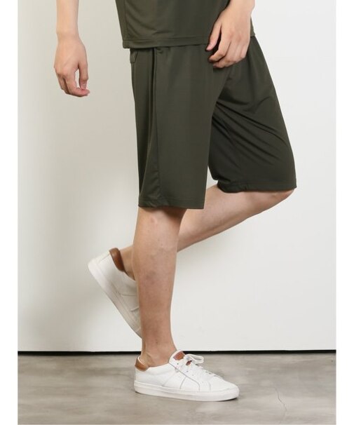 【WEB限定】Holidayout 冷感メッシュ ショートパンツ(セットアップ可能)