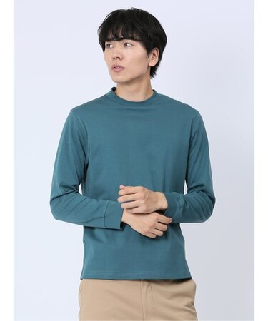 【DRESS T-SHIRT】超長綿 クルーネック長袖Tシャツ