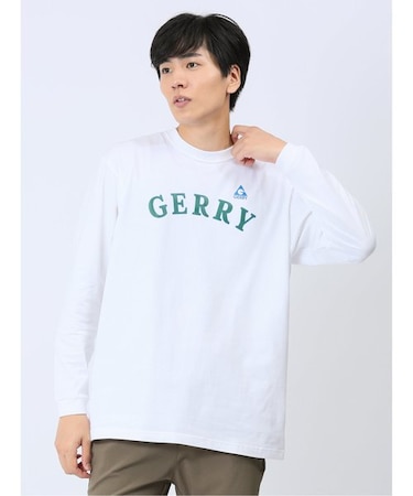 【WEB限定】ジェリー/GERRY フロントプリント クルー長袖Ｔシャツ