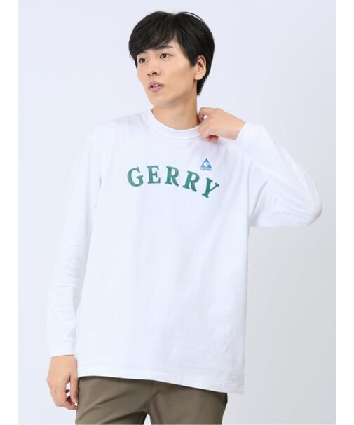 【WEB限定】ジェリー/GERRY フロントプリント クルー長袖Ｔシャツ