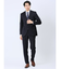 【WEB限定】ストレッチ スリムフィット 2ボタン2ピーススーツ 無地