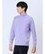 ダンボールニット モックネック長袖Tシャツ