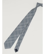 エコペット/ECO PET チェック柄 レギュラータイ 8.0cm幅