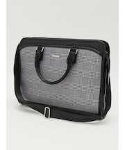グレンチェック切替 2WAYブリーフバッグ A4対応