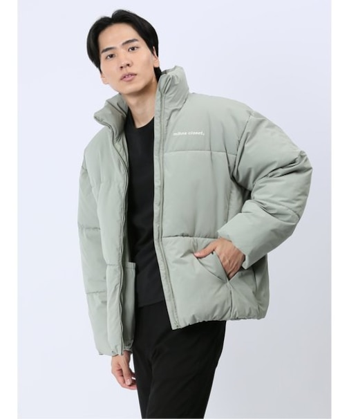 【WEB限定】ミンズクローゼット/mihns closet 中綿スタンドブルゾン