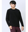 ジャガードモール クルーネック長袖Ｔシャツ