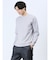 【DRESS T-SHIRT】綿ストレッチ クルーネック長袖Tシャツ