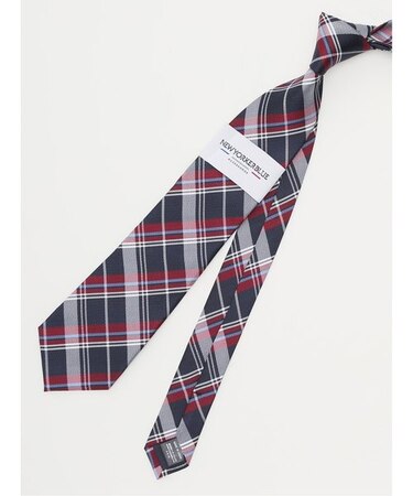 ニューヨーカーブルー/NEWYORKER BLUE シルクレギュラータイ 8.0cm幅