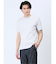 【DRESS T-SHIRT】綿ストレッチ クルーネック半袖Tシャツ ボーダー