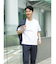 【DRESS T-SHIRT】綿ストレッチ クルーネック半袖Tシャツ