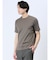 【DRESS T-SHIRT】綿ストレッチ クルーネック半袖Tシャツ