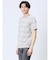 ポップコーンボーダー クルーネック半袖Tシャツ