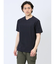リンクスパネルボーダー Vネック半袖Tシャツ