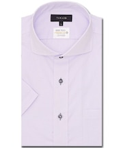 形態安定 吸水速乾 スタンダードフィット カッタウェイ半袖シャツ