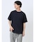 ふくれジャガード クルーネック半袖Tシャツ