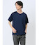 ふくれジャガード Vネック半袖Tシャツ