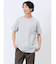 杢ワッフル クルーネック半袖Tシャツ