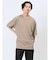 ケーブルジャガード クルーネック半袖Tシャツ