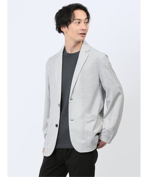 ドビーメッシュ 2ボタン テーラードジャケット